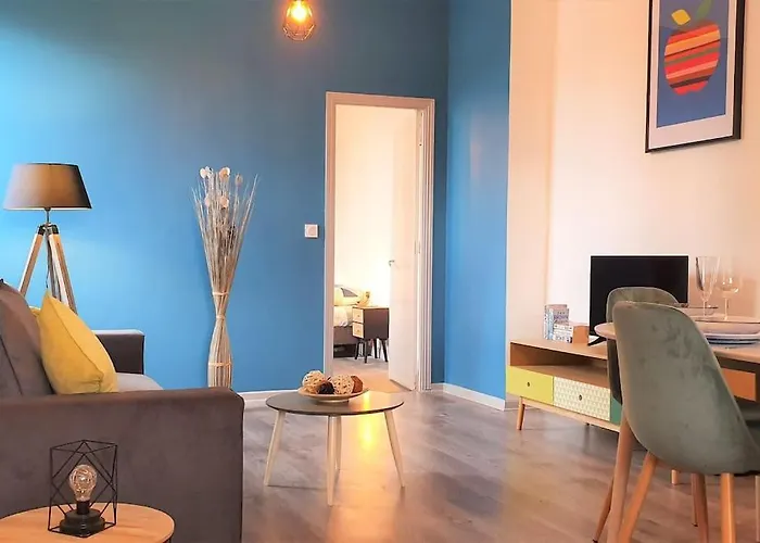 Cocon Rue Ecuyere - Calme- 2ch - 6pers Daire